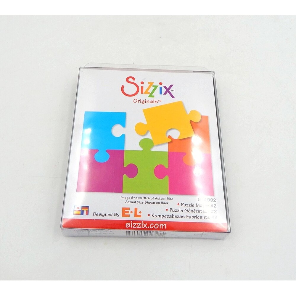 Sizzix Originals Die Puzzle Maker #2 Large Black BigKick BigShot Machines